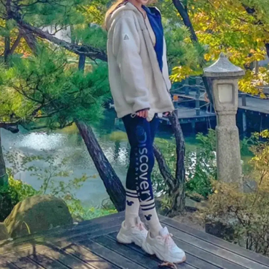 [BUNJANG] Discovery Reversible Fleece Windbreaker Jacket / 상태좋음)디스커버리.남여공용.양면자켓.리버시블.후리스.플리스.윈드자켓.바
