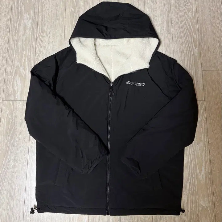 [BUNJANG] Discovery Reversible Fleece Windbreaker Jacket / 상태좋음)디스커버리.남여공용.양면자켓.리버시블.후리스.플리스.윈드자켓.바