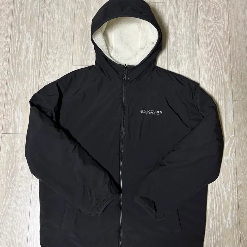 [BUNJANG] Discovery Reversible Fleece Windbreaker Jacket / 상태좋음)디스커버리.남여공용.양면자켓.리버시블.후리스.플리스.윈드자켓.바