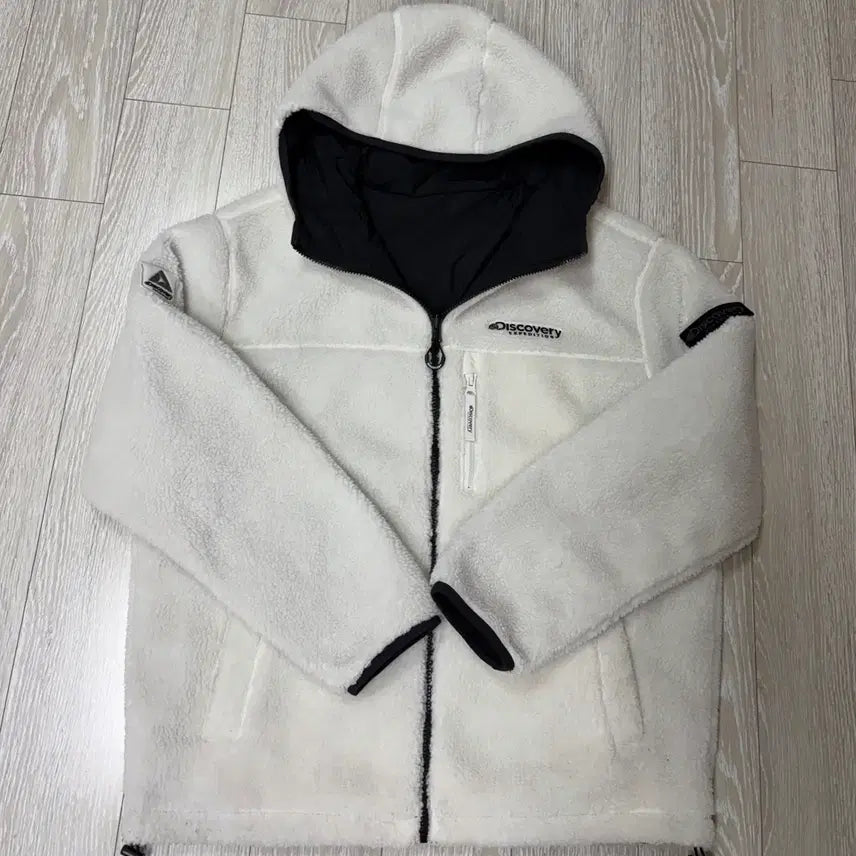 [BUNJANG] Discovery Reversible Fleece Windbreaker Jacket / 상태좋음)디스커버리.남여공용.양면자켓.리버시블.후리스.플리스.윈드자켓.바
