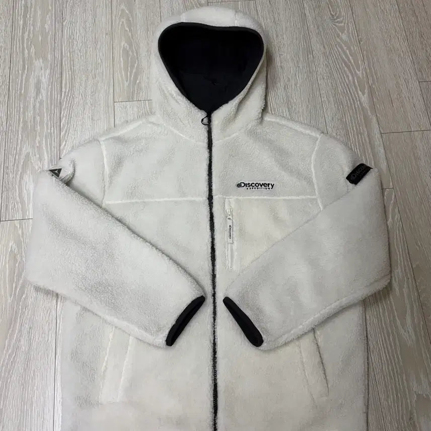 [BUNJANG] Discovery Reversible Fleece Windbreaker Jacket / 상태좋음)디스커버리.남여공용.양면자켓.리버시블.후리스.플리스.윈드자켓.바