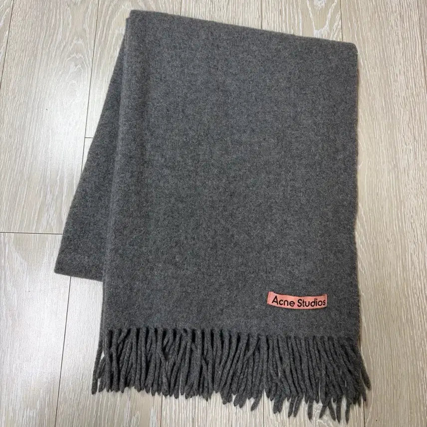 [BUNJANG] Acne Studios Melange Gray Wool Scarf / Acne Studios)아크네스튜디오.목도리.머플러.남여공용.멜란지그레이