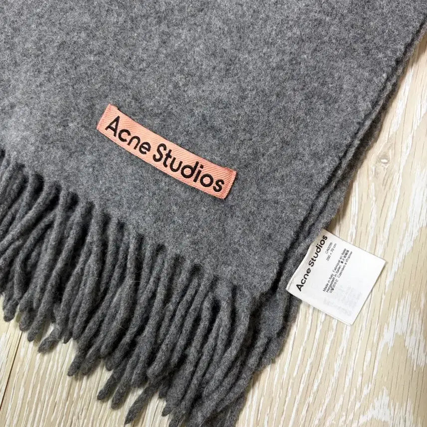 [BUNJANG] Acne Studios Melange Gray Wool Scarf / Acne Studios)아크네스튜디오.목도리.머플러.남여공용.멜란지그레이