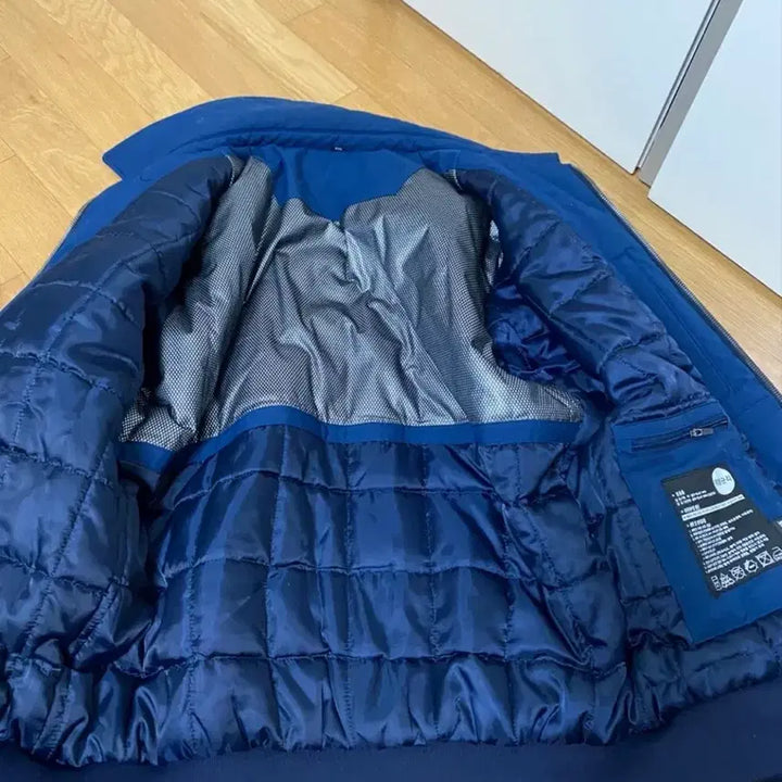 [BUNJANG] Hyundai Motors Blue Padded Jacket (Size 105) / 현대자동차 패딩 105사이즈