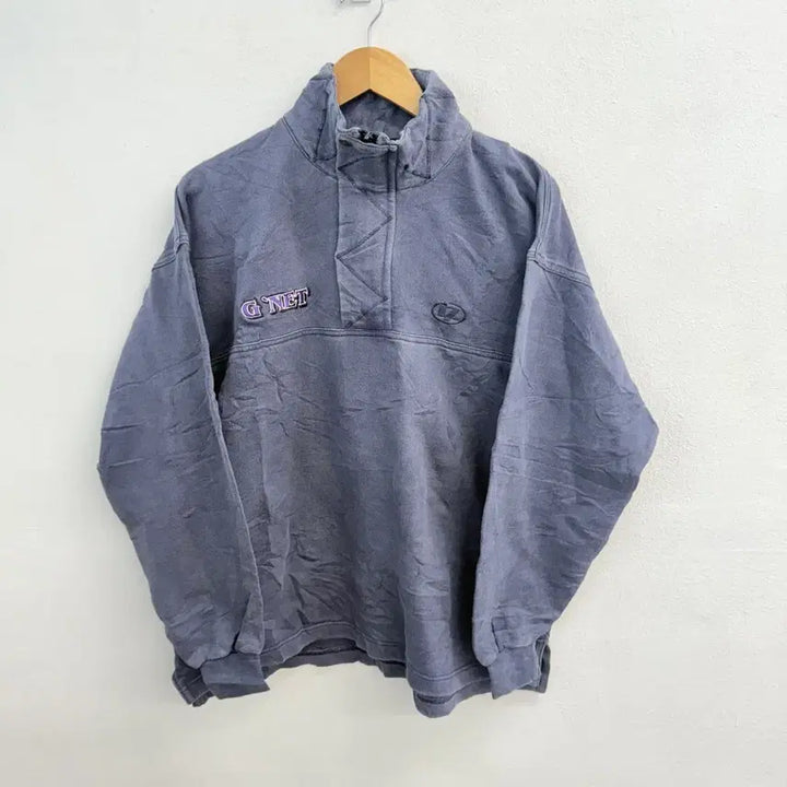 [BUNJANG] North Sails Half-Neck Pullover Oversized Sweatshirt (S) / North Sails 하프넥 풀오버 오버핏 맨투맨 (S)