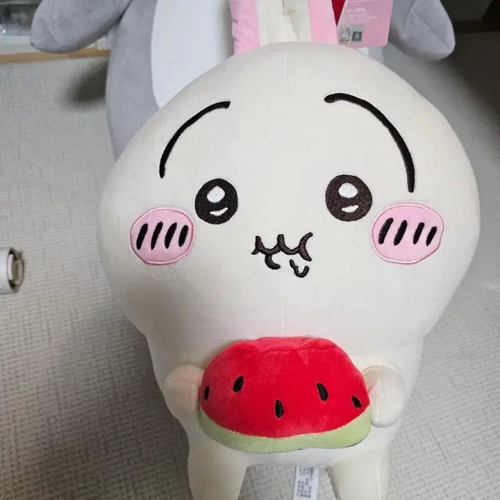 [SOLD OUT] 우사기 수박 대형인형 (새상품)
