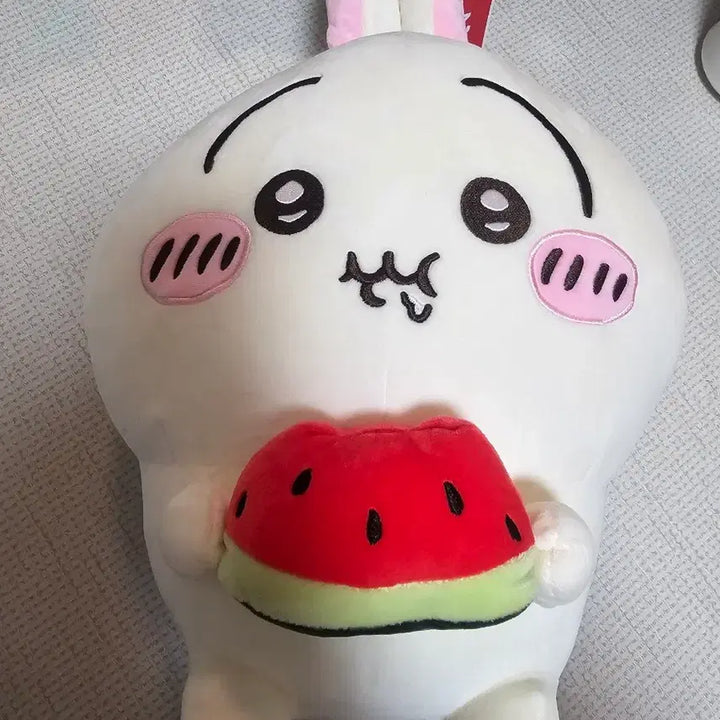 [SOLD OUT] 우사기 수박 대형인형 (새상품)