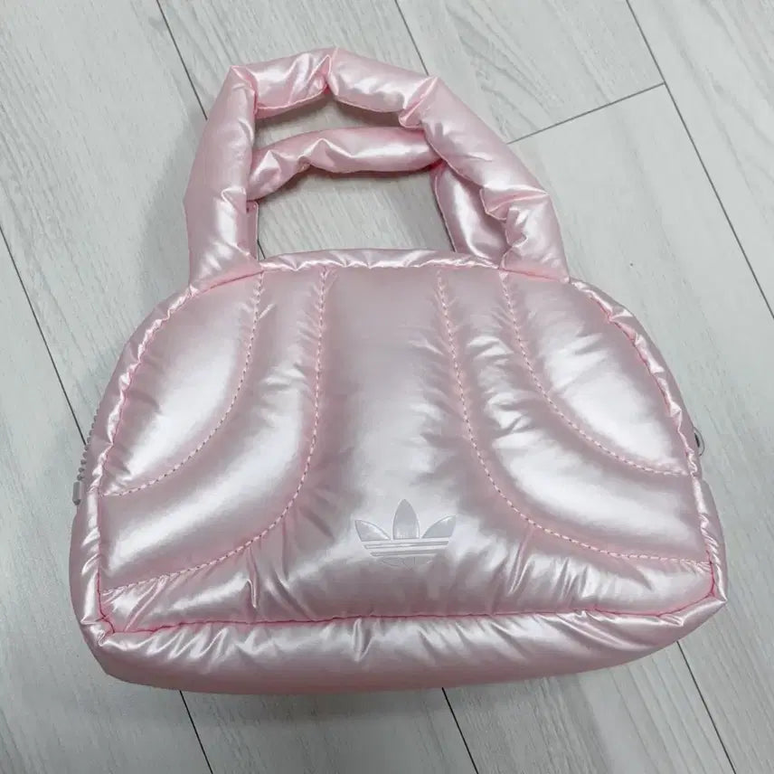 [BUNJANG] Adidas Mini Padded Bag - Pink / 아디다스 패딩백 미니백 핑크