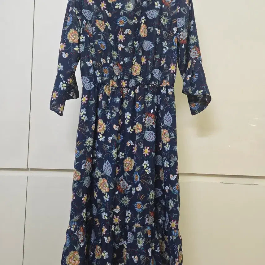 [BUNJANG] abplus Floral Long Dress / abplus 플라워 롱 원피스
