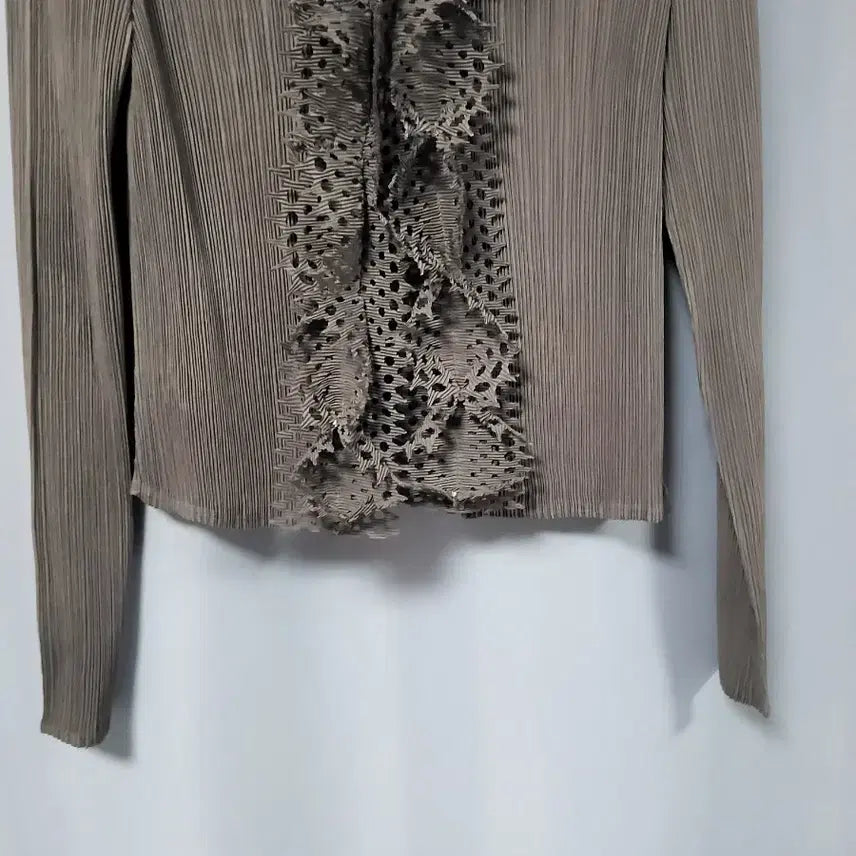 [SOLD OUT] 플리츠 레이스 장식  자켓
