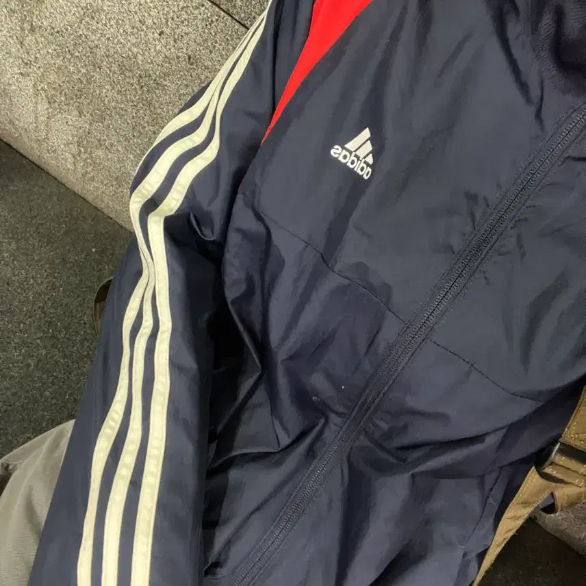 [BUNJANG] Adidas Old School Windbreaker Jacket / 올드스쿨 아디다스 바람막이
