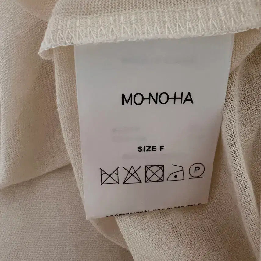 [SOLD OUT] MONOHA 모노하 반팔 시어티셔츠 (미착용 상품)