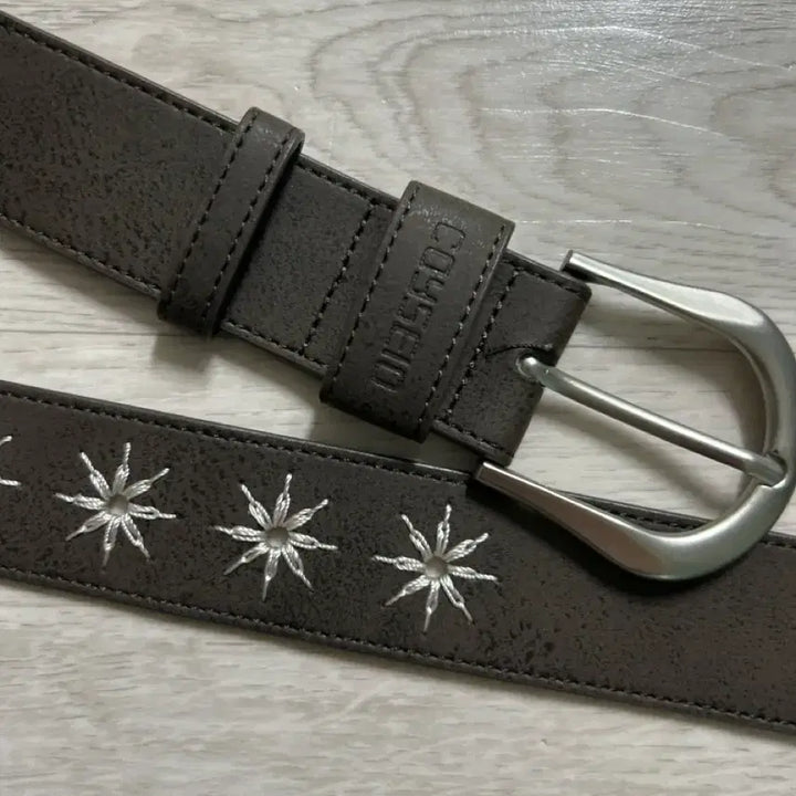 [SOLD OUT] 코이세이오 브라운 스터드 벨트