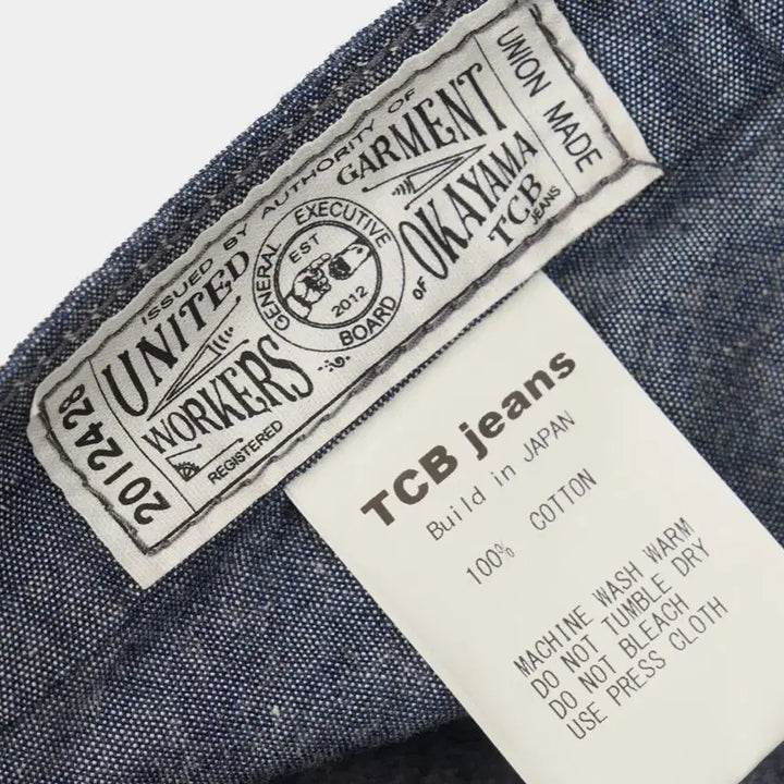 [BUNJANG] TCB Jeans Field Cap Chambray / tcb jeans field cap chambray