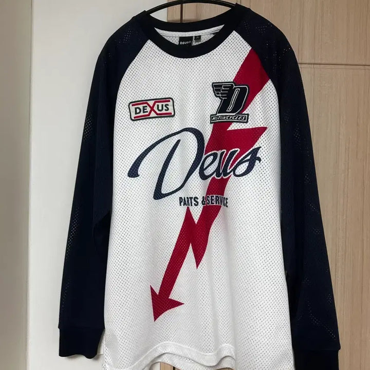 [SOLD OUT] [XL] 데우스 모터 저지 긴팔티셔츠
