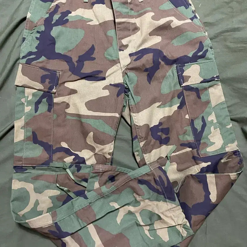 [BUNJANG] US Military Woodland Cotton Pants / 미군 우드랜드 신품