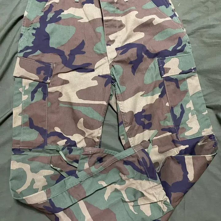 [BUNJANG] US Military Woodland Cotton Pants / 미군 우드랜드 신품