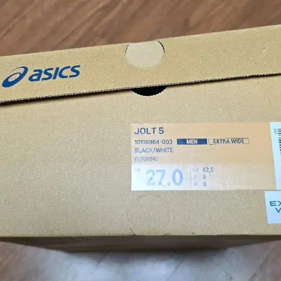 [SOLD OUT] 아식스 졸트5 운동화(미사용)