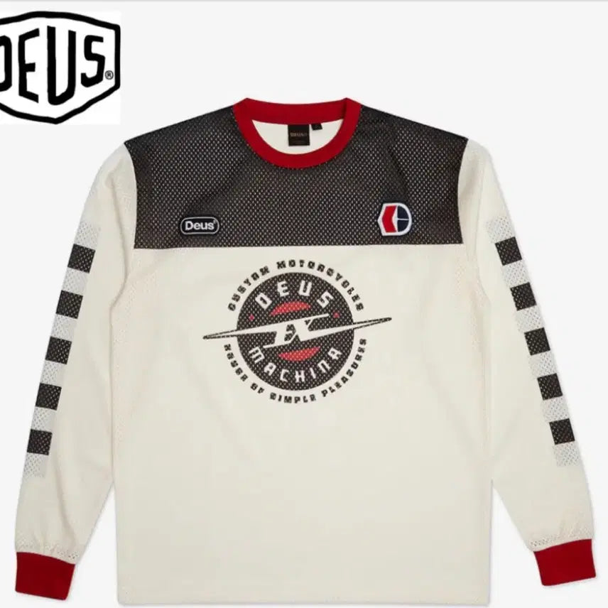 [BUNJANG] Deus Moto Jersey T-Shirt L / [L] 데우스 모토 저지 티셔츠