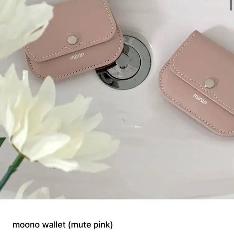 [BUNJANG] Minio Mute Pink Card Wallet / minio 뮤트핑크 카드지갑 모노월렛 새상품 핑크 미니오 지갑