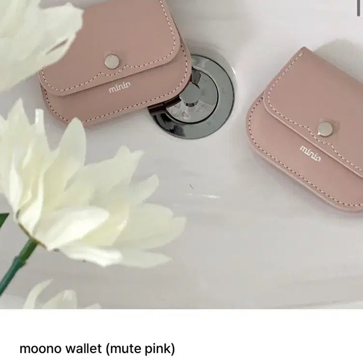 [BUNJANG] Minio Mute Pink Card Wallet / minio 뮤트핑크 카드지갑 모노월렛 새상품 핑크 미니오 지갑