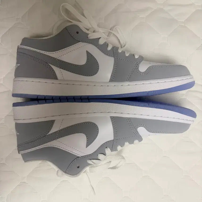 [BUNJANG] Nike Air Jordan 1 Low White Wolf Grey (Women&