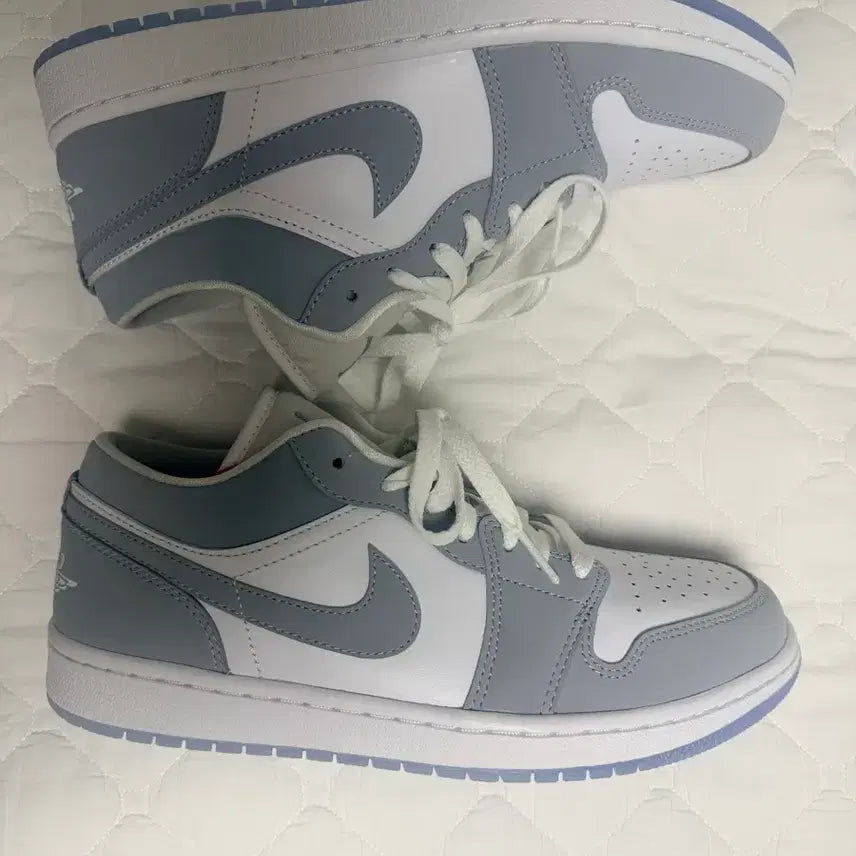 [BUNJANG] Nike Air Jordan 1 Low White Wolf Grey (Women&