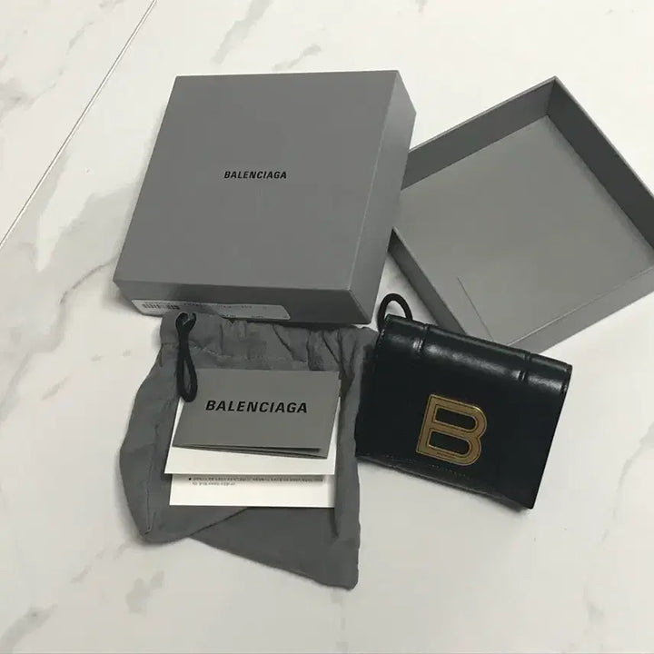 [BUNJANG] Balenciaga Hourglass Compact Wallet / [정품] 발렌시아가 아워글래스 컴팩트 반지갑