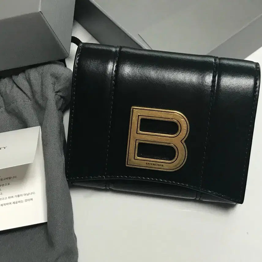 [BUNJANG] Balenciaga Hourglass Compact Wallet / [정품] 발렌시아가 아워글래스 컴팩트 반지갑