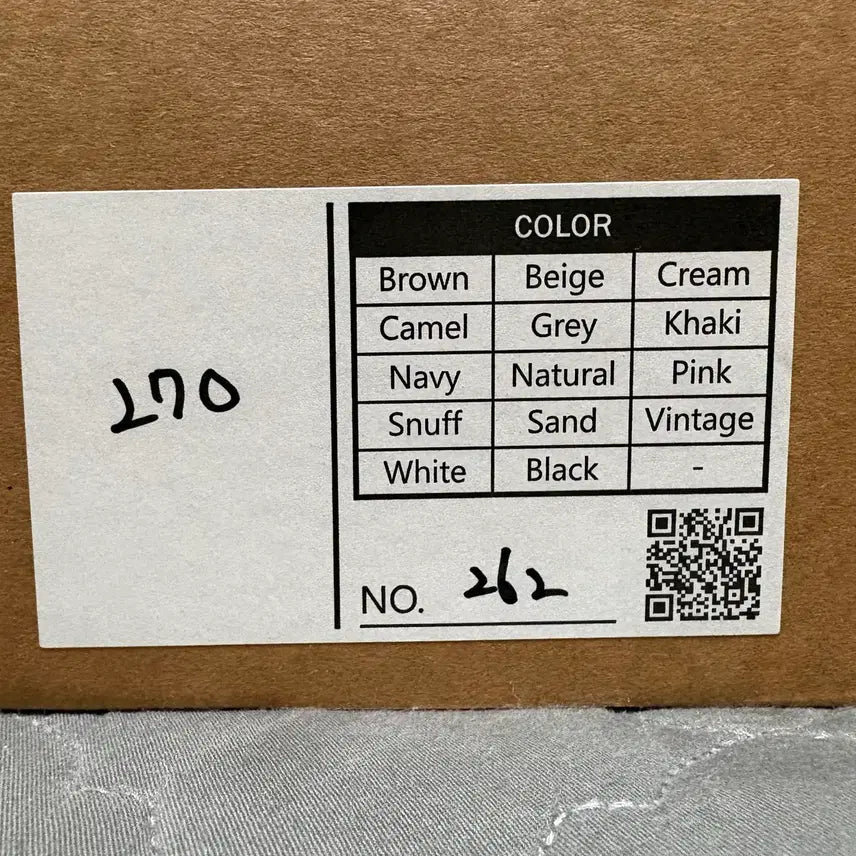 [SOLD OUT] 조셉트 왁스부츠 그레이 270사이즈