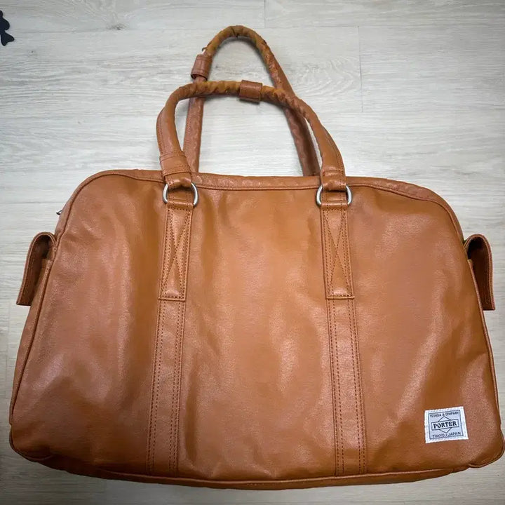 [BUNJANG] Porter Yoshida Freestyle Duffle Bag Boston Bag L Camel Beige / PORTER 요시다 포터 프리스타일 더플백 보스턴백 L 카멜 베이지