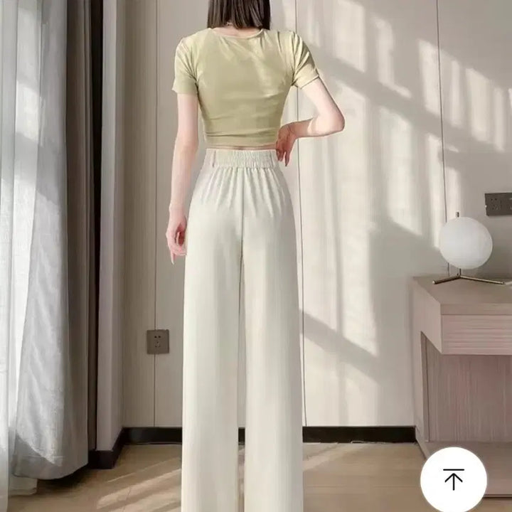 [BUNJANG] High-Waist Slacks (Sizes 26, 27) / 여자슬렉스26,27
