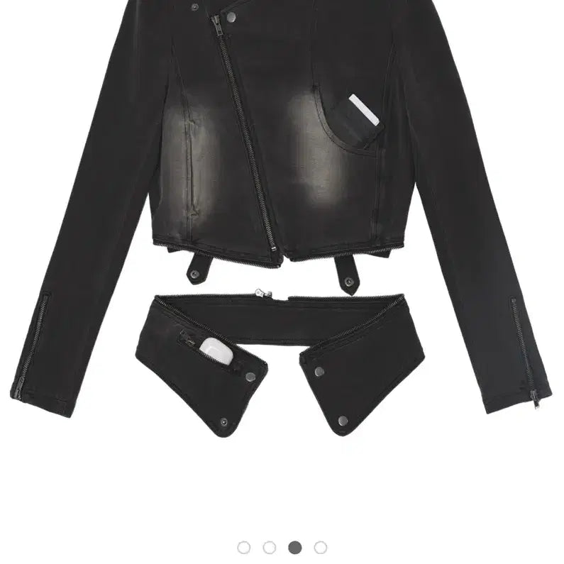 [BUNJANG] Ojos Spandex Denim Rider Jacket / 오호스 스판 데님 라이더 자켓 ojos