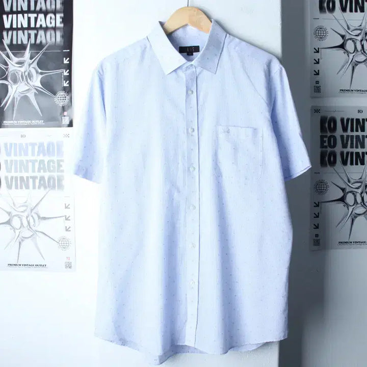 [BUNJANG] Daks Short Sleeve Polo Shirt (2XL-3XL) / (2XL-3XL) 닥스 반팔 카라 티셔츠 셔츠 남방 빅사이즈-183CD