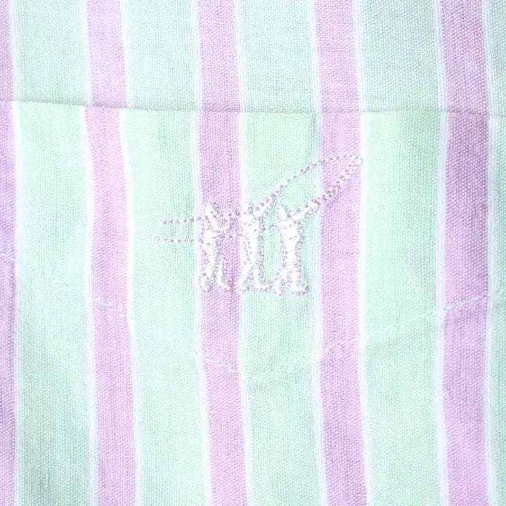 [BUNJANG] Henry Cotton Linen Short Sleeve Polo Shirt / (2XL-3XL) 헨리코튼 반팔 카라 티셔츠 셔츠 남방 린넨-183CE