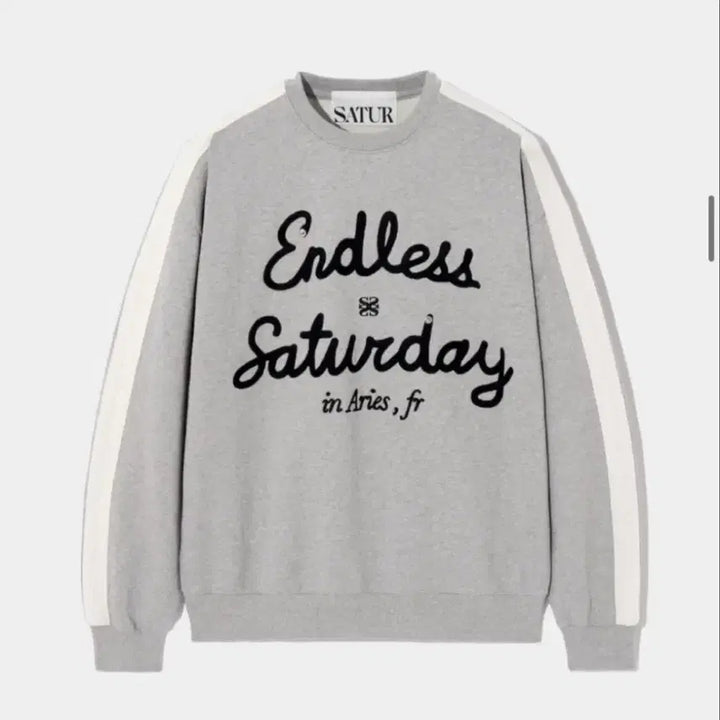[BUNJANG] SATUR Endless Saturday Sweatshirt / SATUR Endless Saturday 맨투맨