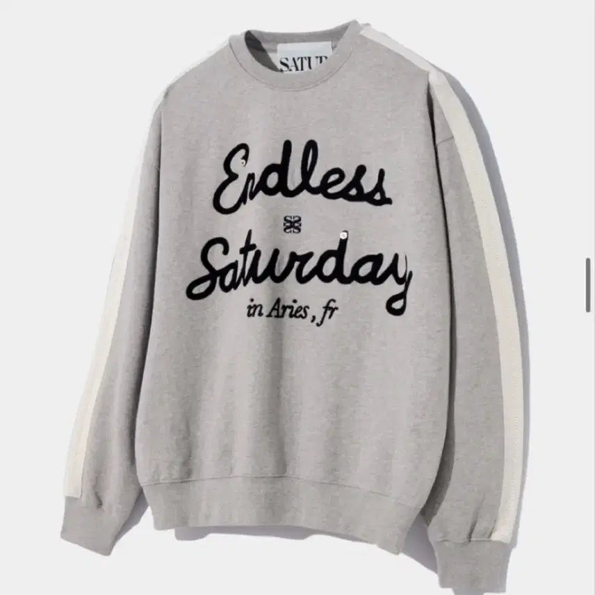 [BUNJANG] SATUR Endless Saturday Sweatshirt / SATUR Endless Saturday 맨투맨