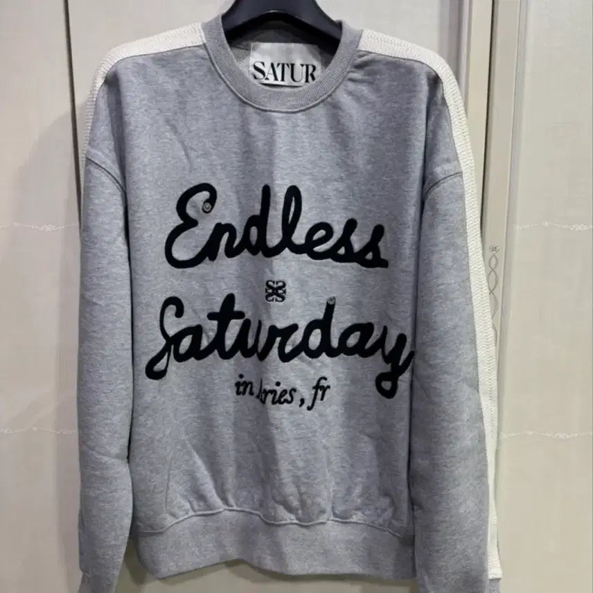 [BUNJANG] SATUR Endless Saturday Sweatshirt / SATUR Endless Saturday 맨투맨