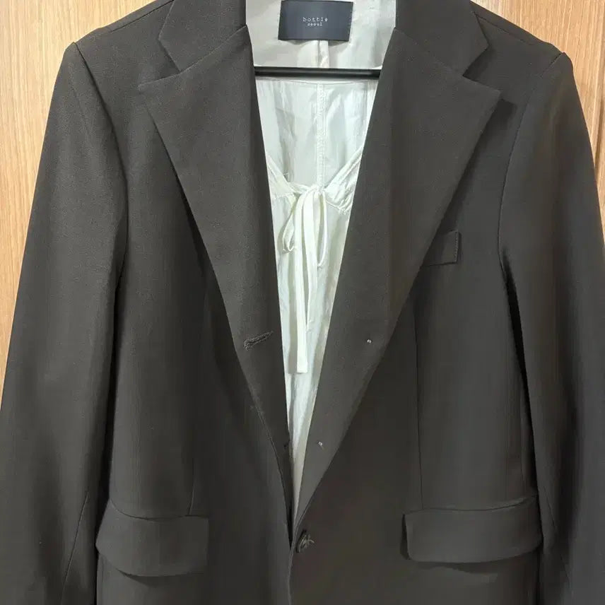 [BUNJANG] Votres Seoul Brown Jacket / 보뜨르 서울 봄 가을 자켓 브라운