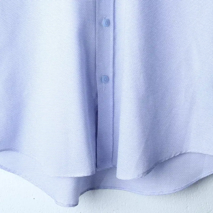 [BUNJANG] Daks Checkered Polo Shirt / (M-L) 닥스 반팔 카라 티셔츠 셔츠 남방 체크 블루-183D8