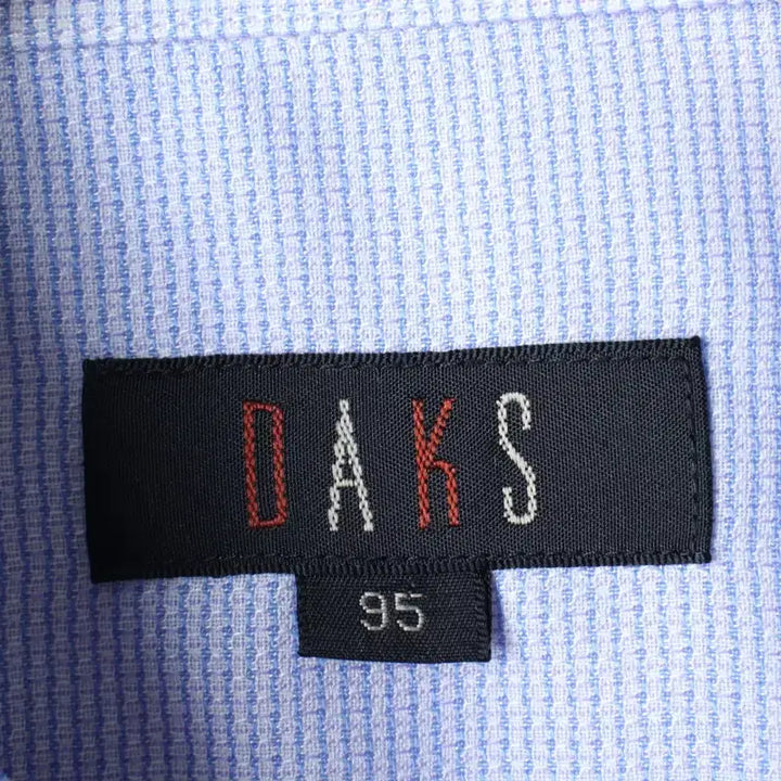 [BUNJANG] Daks Checkered Polo Shirt / (M-L) 닥스 반팔 카라 티셔츠 셔츠 남방 체크 블루-183D8