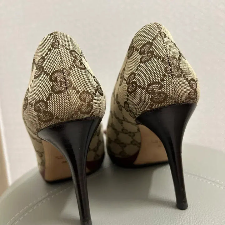 [BUNJANG] Gucci Horsebit Open Toe High Heels / 구찌 홀스빗 오픈토 하이힐