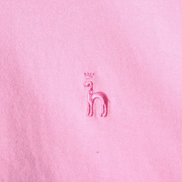 [BUNJANG] Hazzys Pink Solid Cotton Polo Shirt / (L-XL) 헤지스 반팔 카라 티셔츠 셔츠 남방 핑크 무지 면-183DB