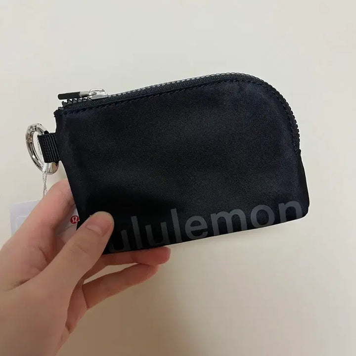 [BUNJANG] Lululemon Clippable Card Case Black / (새상품) 룰루레몬 클리퍼블 카드 케이스 블랙