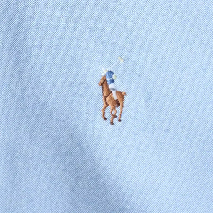 [BUNJANG] Polo Ralph Lauren Short Sleeve Collar Shirt / (M-L) 폴로 랄프로렌 반팔 카라 티셔츠 셔츠 남방-183DE