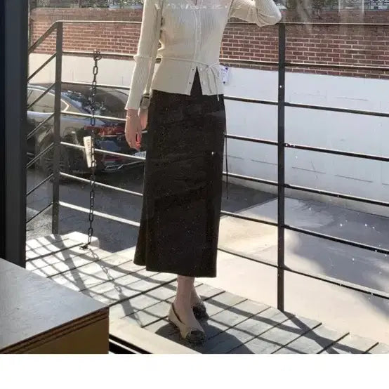 [BUNJANG] Moabin Long Skirt / 모아빈 롱스커트