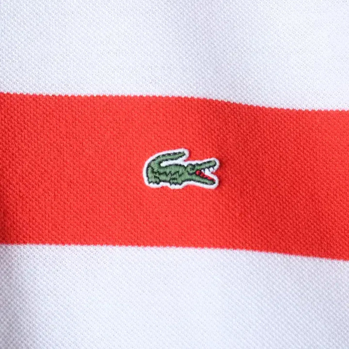 [BUNJANG] Lacoste Polo Shirt (2XL-3XL) Red / (2XL-3XL) 라코스테 반팔 카라 티셔츠 빅사이즈 레드-183E5