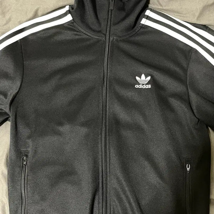 [BUNJANG] Adidas Beckenbauer Track Top Black (S) / 아디다스 베켄바우어 트랙탑 블랙s