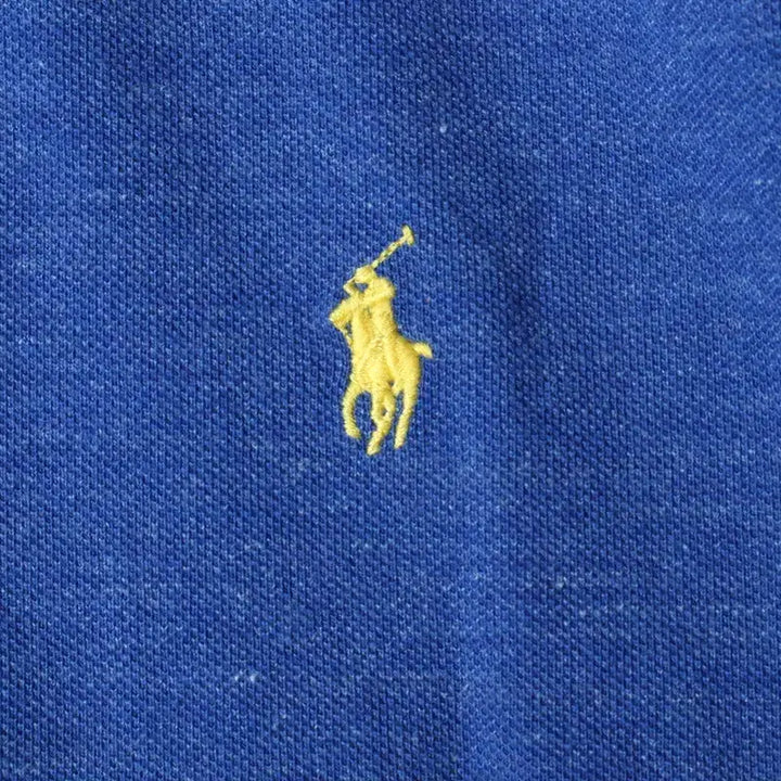 [BUNJANG] Polo Ralph Lauren Blue Polo Shirt / (XL-2XL) 폴로 랄프로렌 반팔 카라 티셔츠 새상품 블루-183E8
