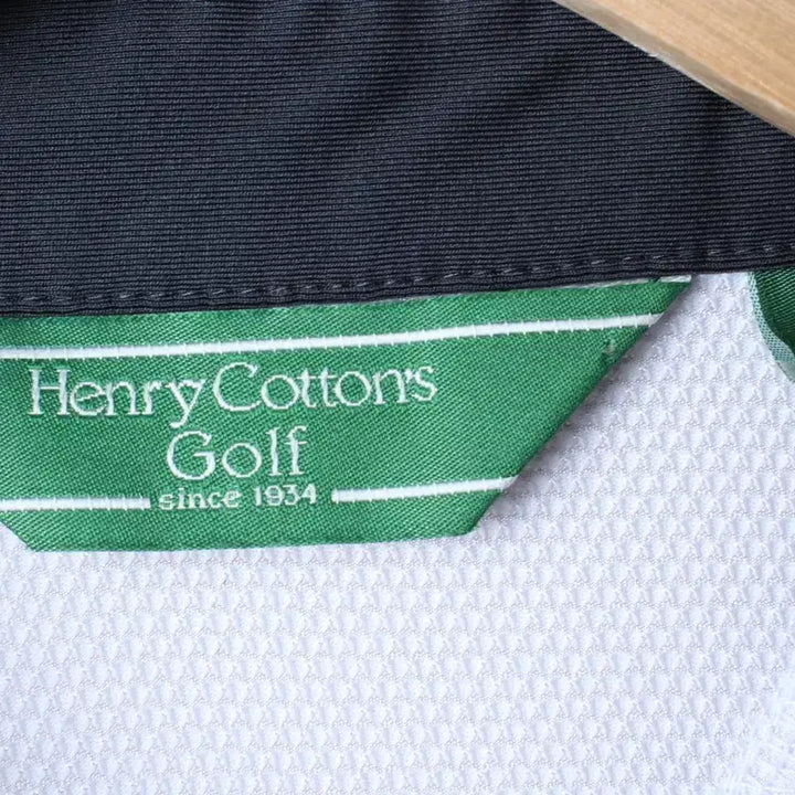 [BUNJANG] Henry Cotton Short Sleeve Polo Shirt (2XL-3XL) / (2XL-3XL) 헨리코튼 반팔 카라 티셔츠 빅사이즈 기능성-183E9